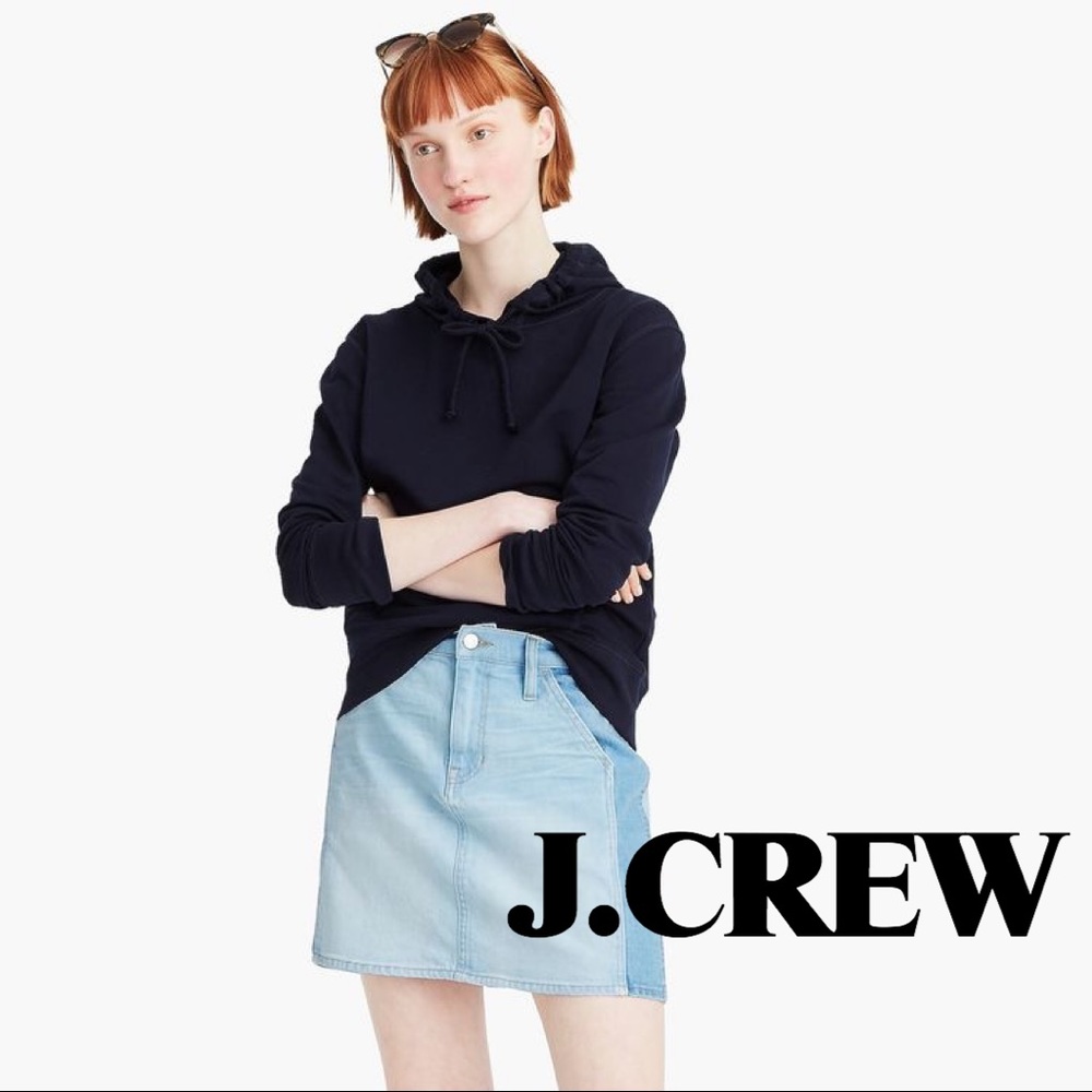 JCREW two-tone denim skirt US 29 M